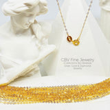 CBV Fine Tauco Chain Necklace | Pawnable | Real 18k Gold