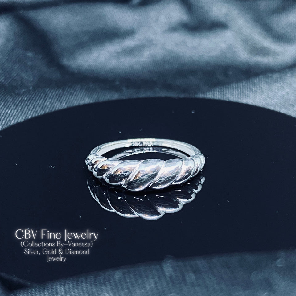 Silver Croissant Ring | Premium Sterling Silver