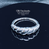 Silver Croissant Ring | Premium Sterling Silver