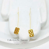 CBV TikTak Earrings | Real 18k Gold