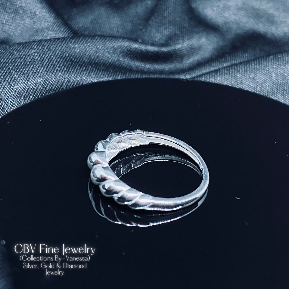 Silver Croissant Ring | Premium Sterling Silver