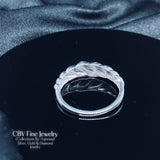 Silver Croissant Ring | Premium Sterling Silver