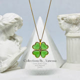St. Patrick Necklace | Pawnable | Real 18k Gold | 18 inches