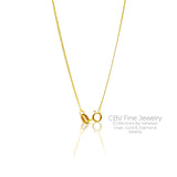 CBV Japan Style Chain Necklace | Pawnable | Real 18k Gold