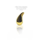 Plain Teardrop Pendant | Real 18k Gold | Pawnable