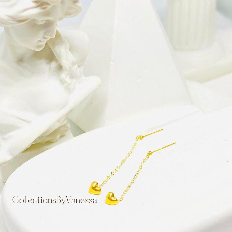 CBV TikTak Earrings | Real 18k Gold